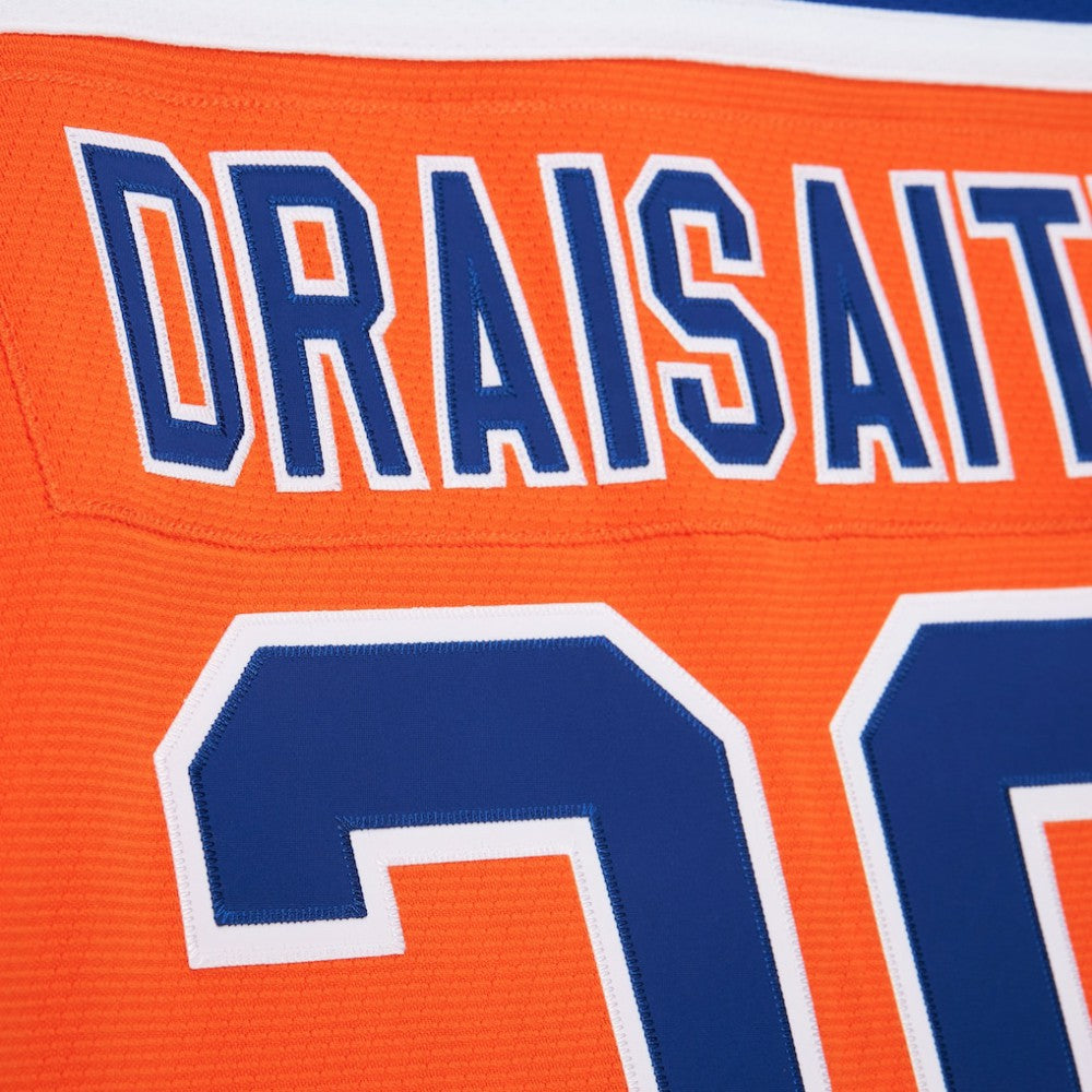 Leon Draisaitl Edmonton Oilers Mitchell & Ness Power Play Jersey Orange
