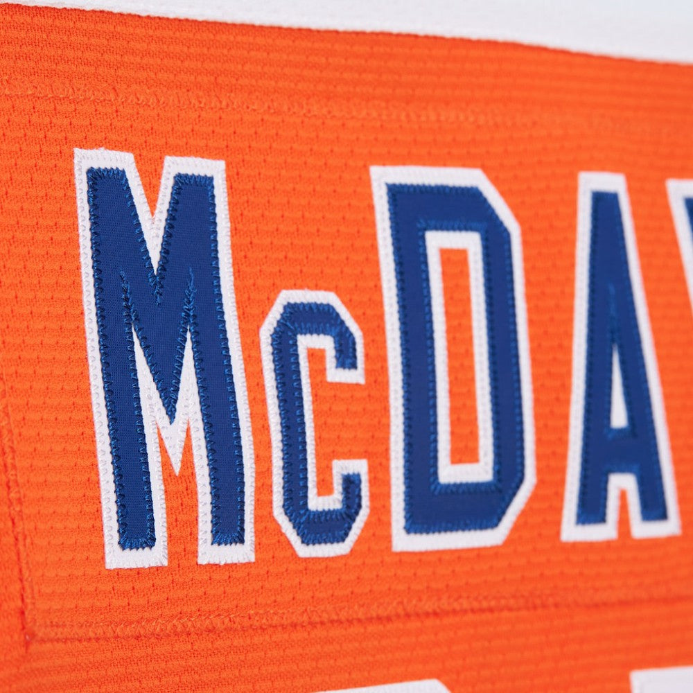 Connor McDavid Edmonton Oilers Mitchell & Ness Power Play Jersey Orange