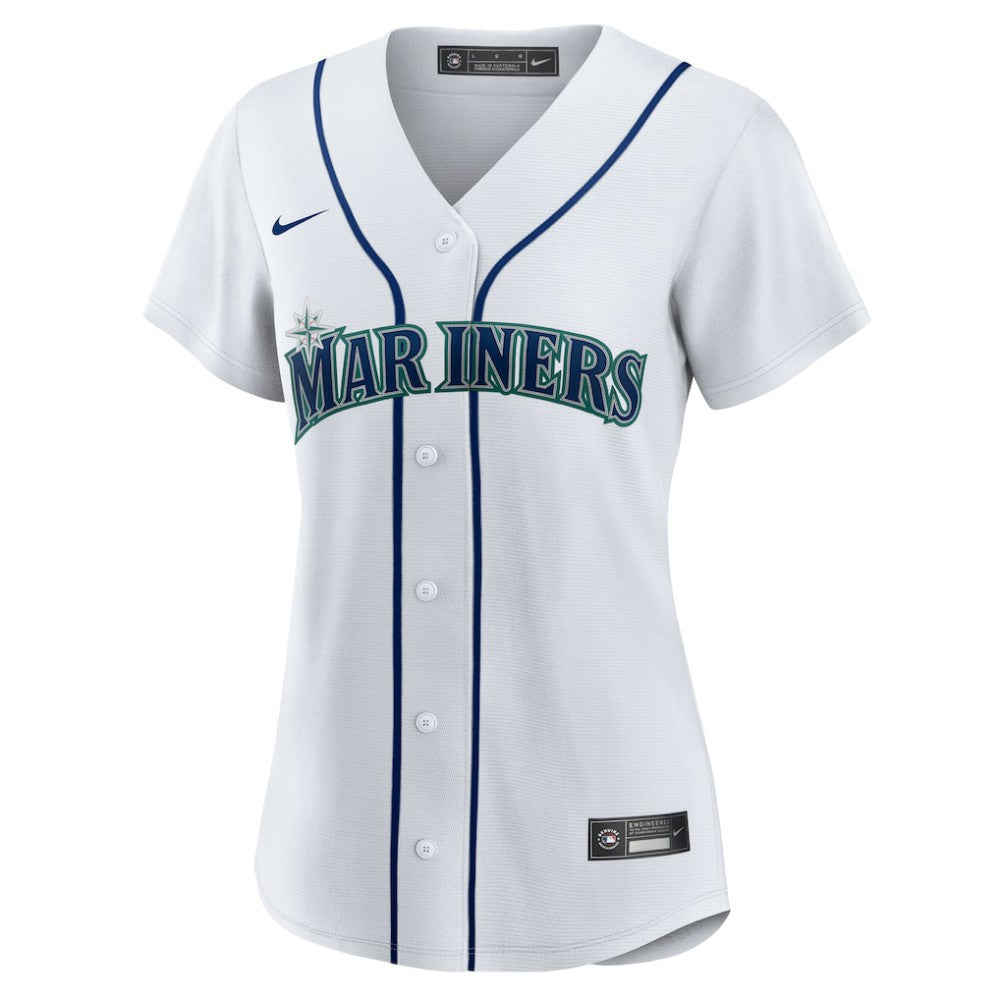 Cal Raleigh Seattle Mariners Women's Home Replica Jersey - White | Nike
