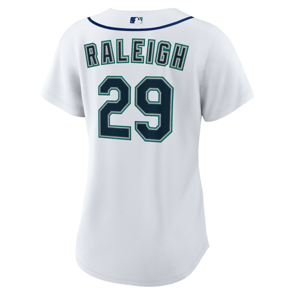 Cal Raleigh Seattle Mariners Women's Home Replica Jersey - White | Nike