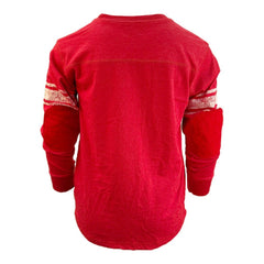 Kansas City Chiefs Wes & Willy Youth Football Long Sleeve T-Shirt - Red online