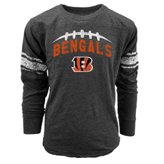 Cincinnati Bengals Wes & Willy Youth Football Long Sleeve T-Shirt - Black sale