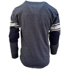 Dallas Cowboys Wes & Willy Youth Football Long Sleeve T-Shirt - Navy cheap
