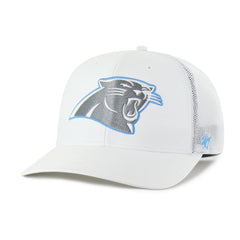 Carolina Panthers '47 Snowball Trophy Stretch Fit Hat - White sale
