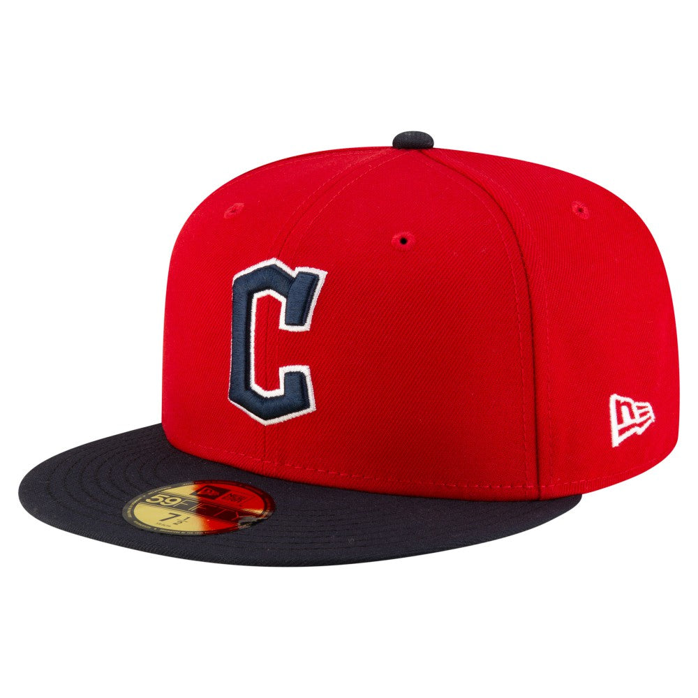 Cleveland Guardians  Authentic Collection On Field 59FIFTY Fitted Hat - Red/Black | New Era