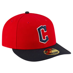 Cleveland Guardians  Authentic Collection On-Field Low Profile 59FIFTY Fitted Hat - Red/Black | New Era