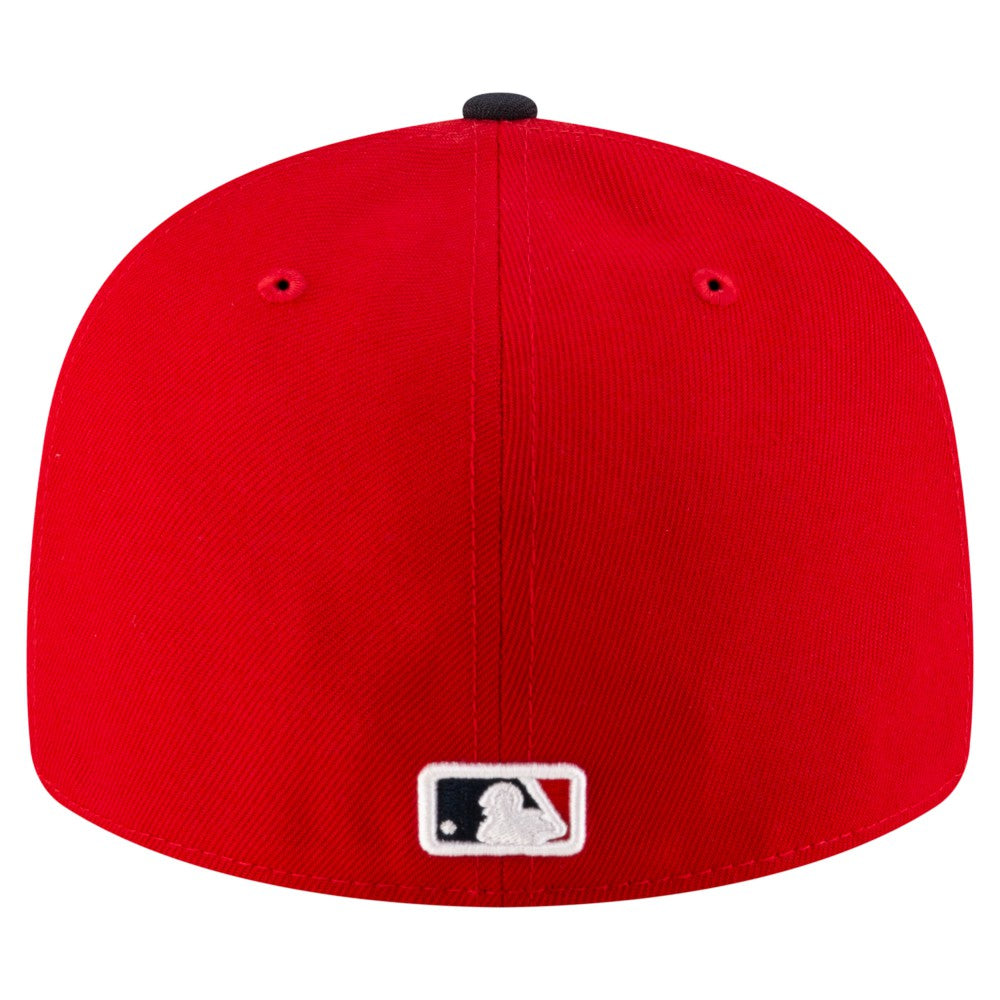 Cleveland Guardians  Authentic Collection On-Field Low Profile 59FIFTY Fitted Hat - Red/Black | New Era