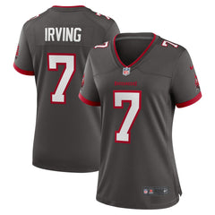 Bucky Irving Tampa Bay Buccaneers Women's Alternate Game Jersey - Pewter | Nike on sale