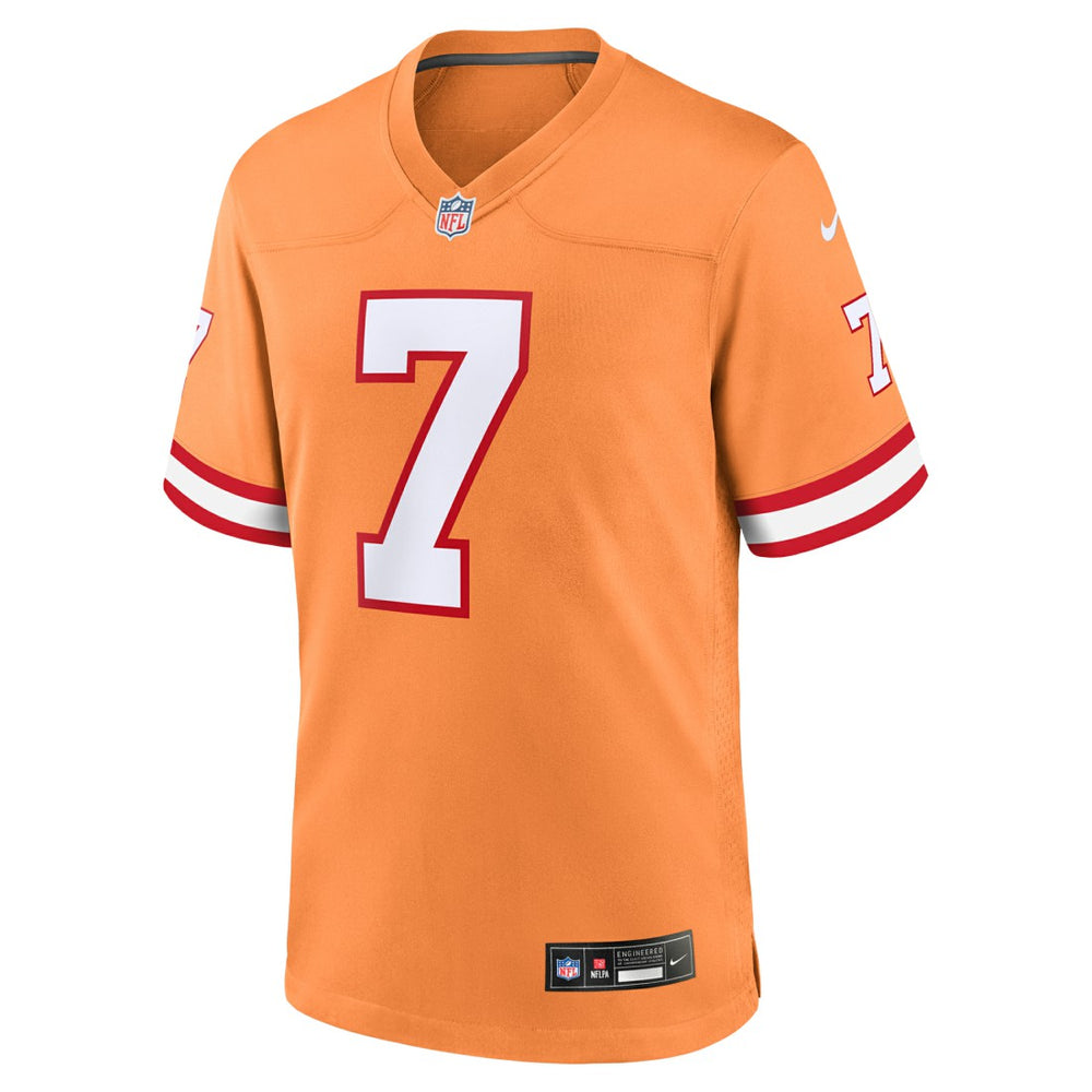 Bucky Irving Tampa Bay Buccaneers Alternate Game Jersey - Orange | Nike online
