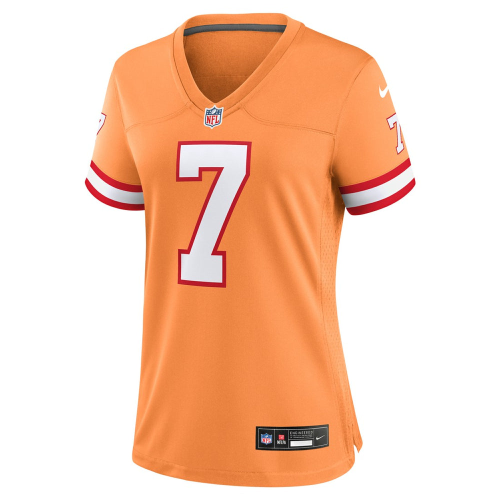 Bucky Irving Tampa Bay Buccaneers Women's Alternate Game Jersey - Orange | Nike on sale