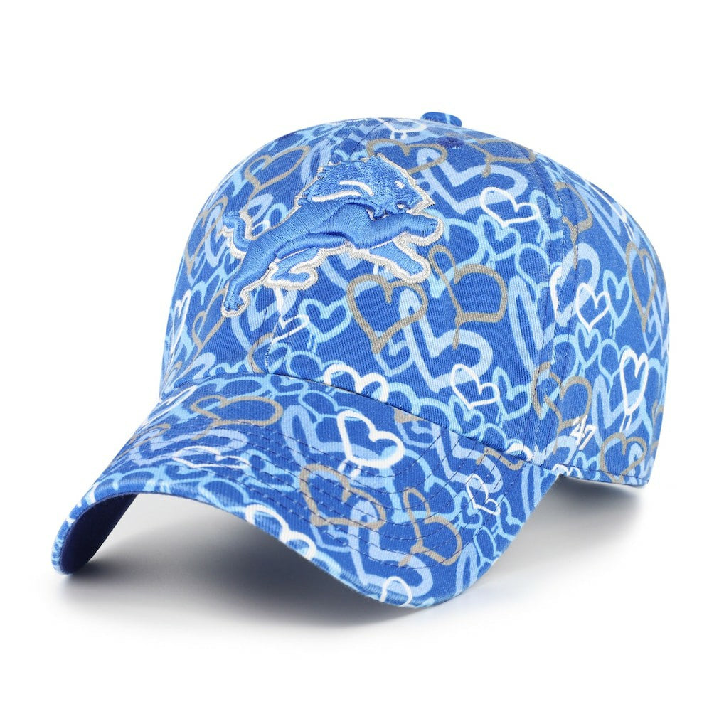 Detroit Lions '47 Girls Preschool Mural Clean Up Adjustable Hat - Blue discount
