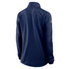 Winnipeg Jets Fanatics Women's Authentic Pro Rink Quarter-Zip Pullover  Navy