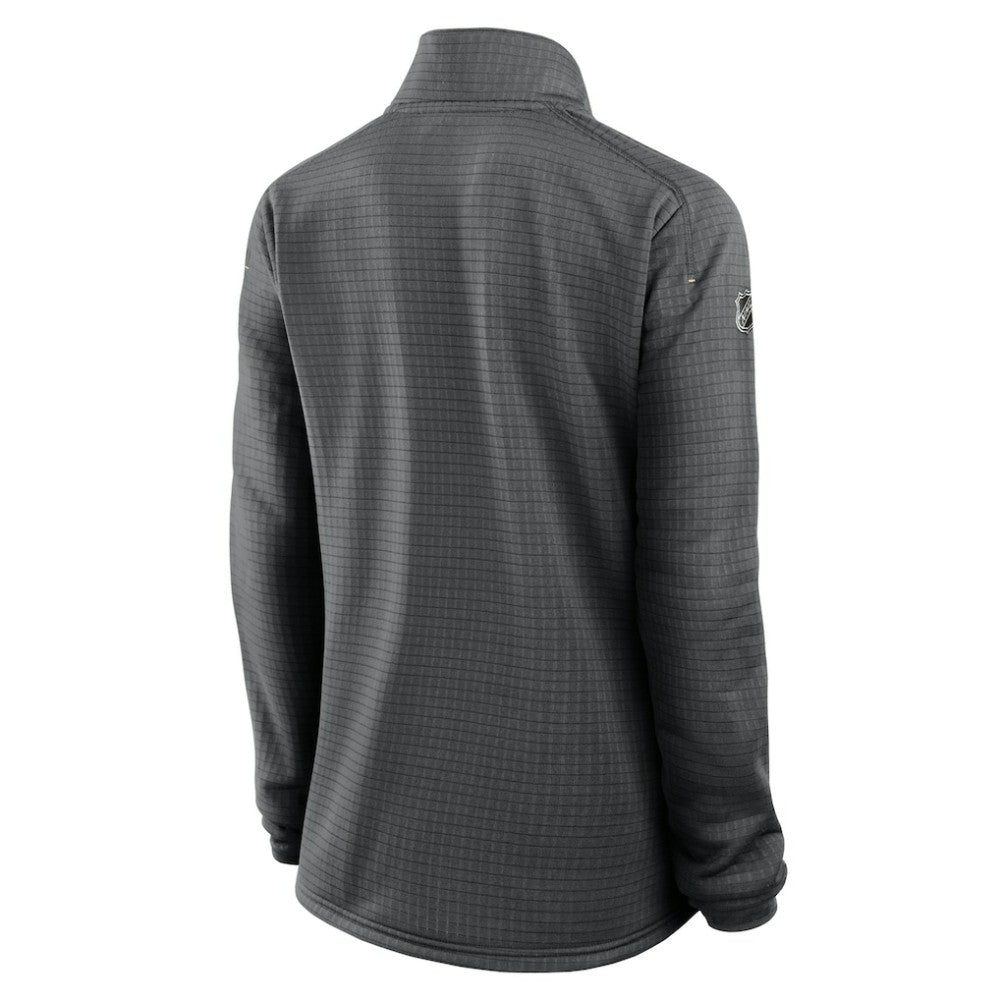 Vegas Golden Knights Fanatics Women's Authentic Pro Rink Quarter-Zip Pullover  Charcoal