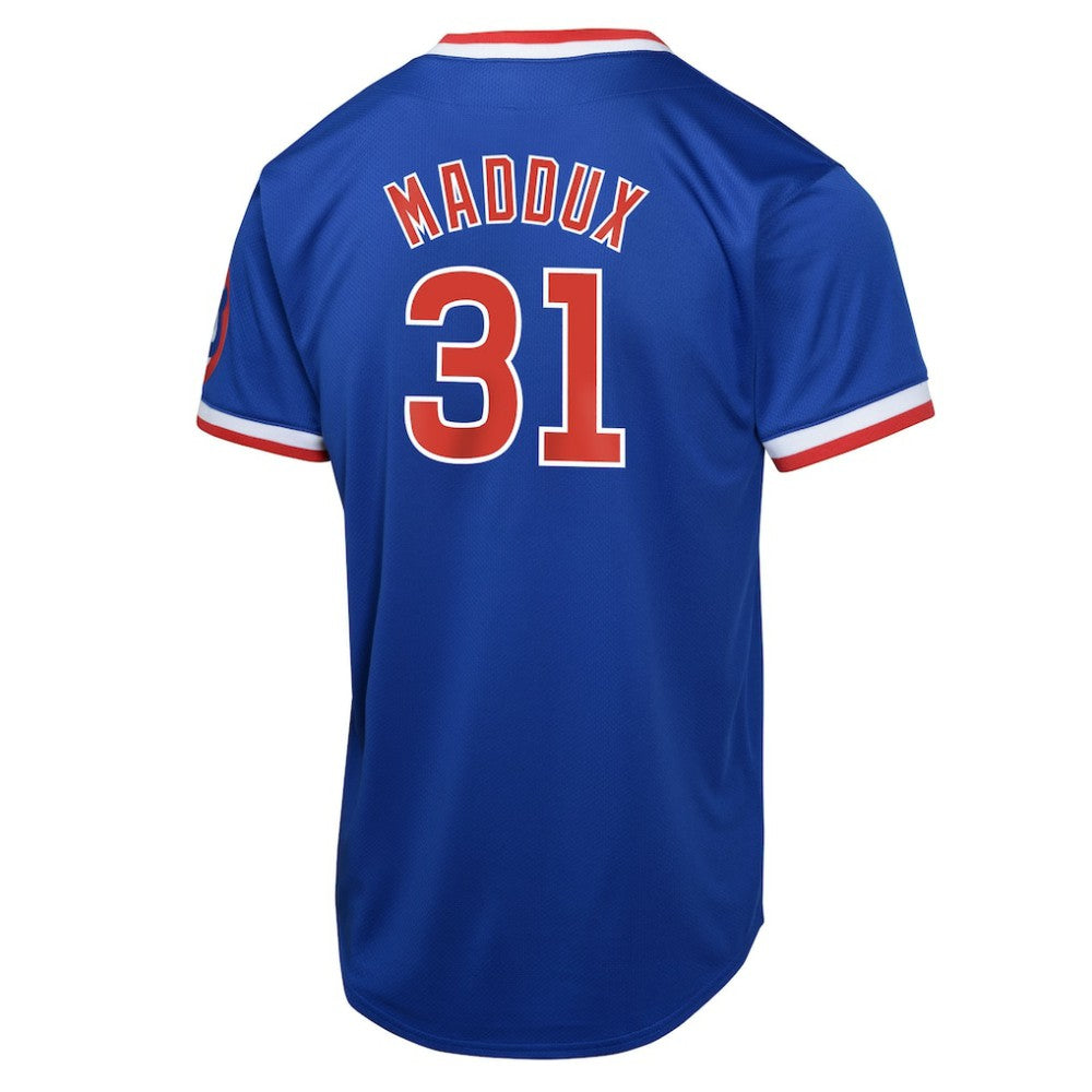 Greg Maddux Chicago Cubs Youth Cooperstown Collection Limited Jersey - Royal | Nike