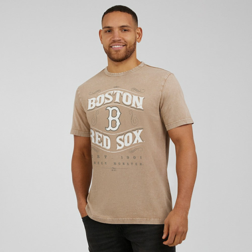 Boston Red Sox Darius Rucker Collection Sun Faded T-Shirt - Tan