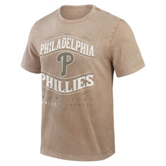 Philadelphia Phillies Darius Rucker Collection Sun Faded T-Shirt - Tan