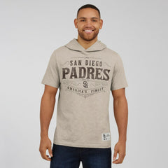 San Diego Padres Darius Rucker Collection Hooded T-Shirt - Tan