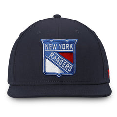 New York Rangers Fanatics Core Fitted Hat Navy