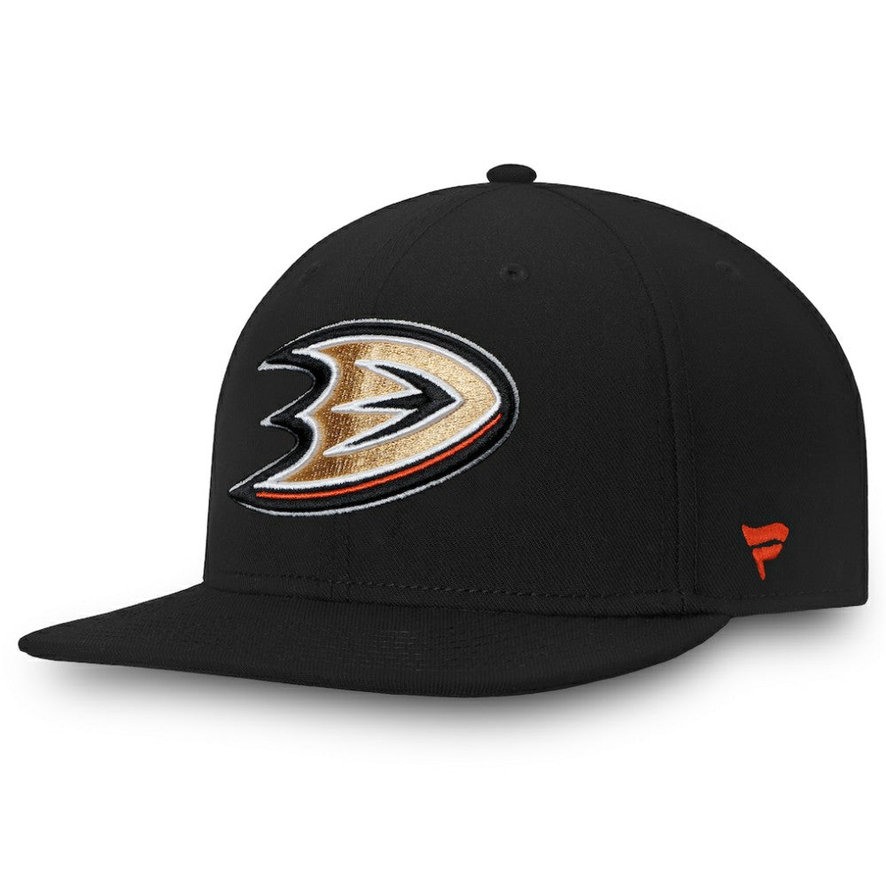 Anaheim Ducks Fanatics Core Fitted Hat Black