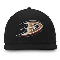 Anaheim Ducks Fanatics Core Fitted Hat Black