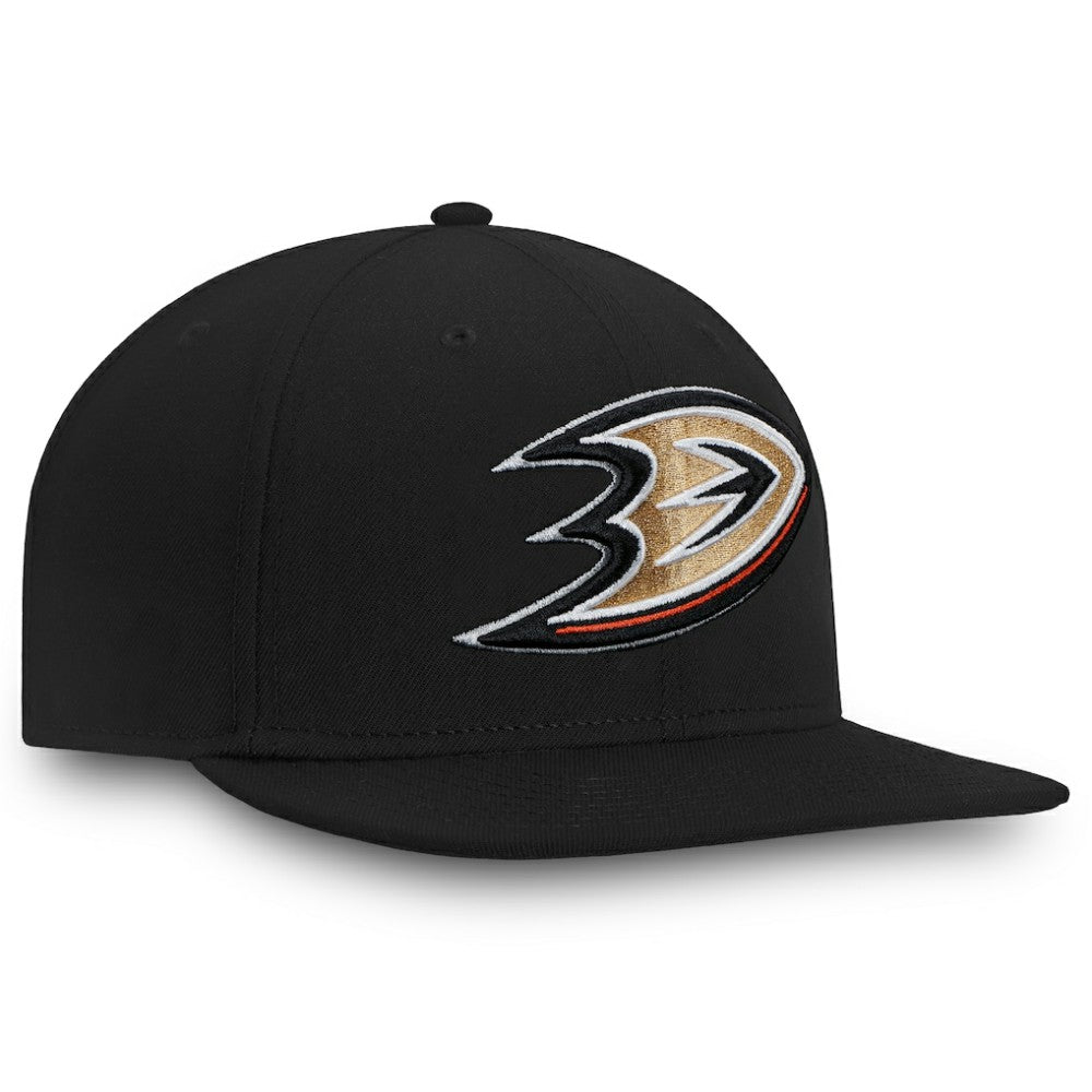 Anaheim Ducks Fanatics Core Fitted Hat Black
