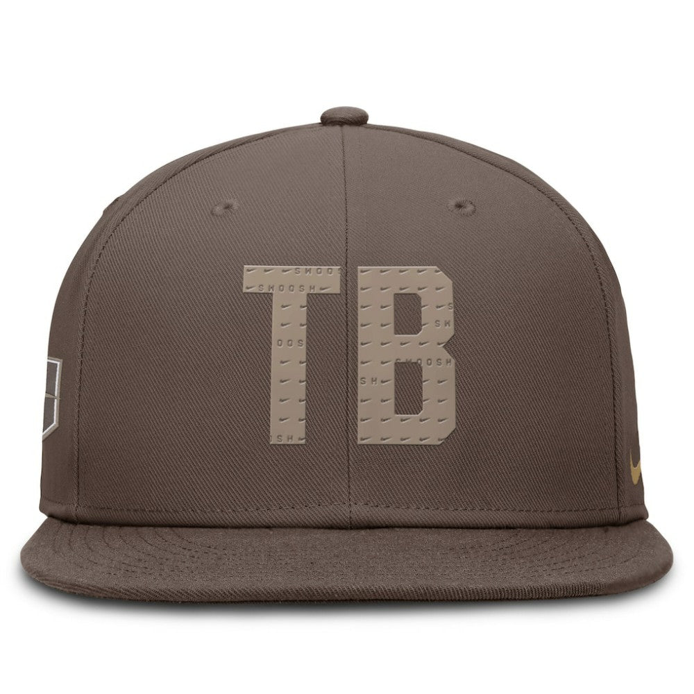 Tampa Bay Rays True Statement 20th AnniversaryPerformance Fitted Hat - Brown | Nike