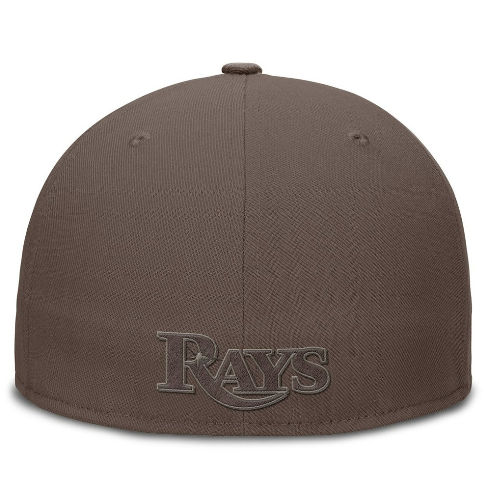 Tampa Bay Rays True Statement 20th AnniversaryPerformance Fitted Hat - Brown | Nike