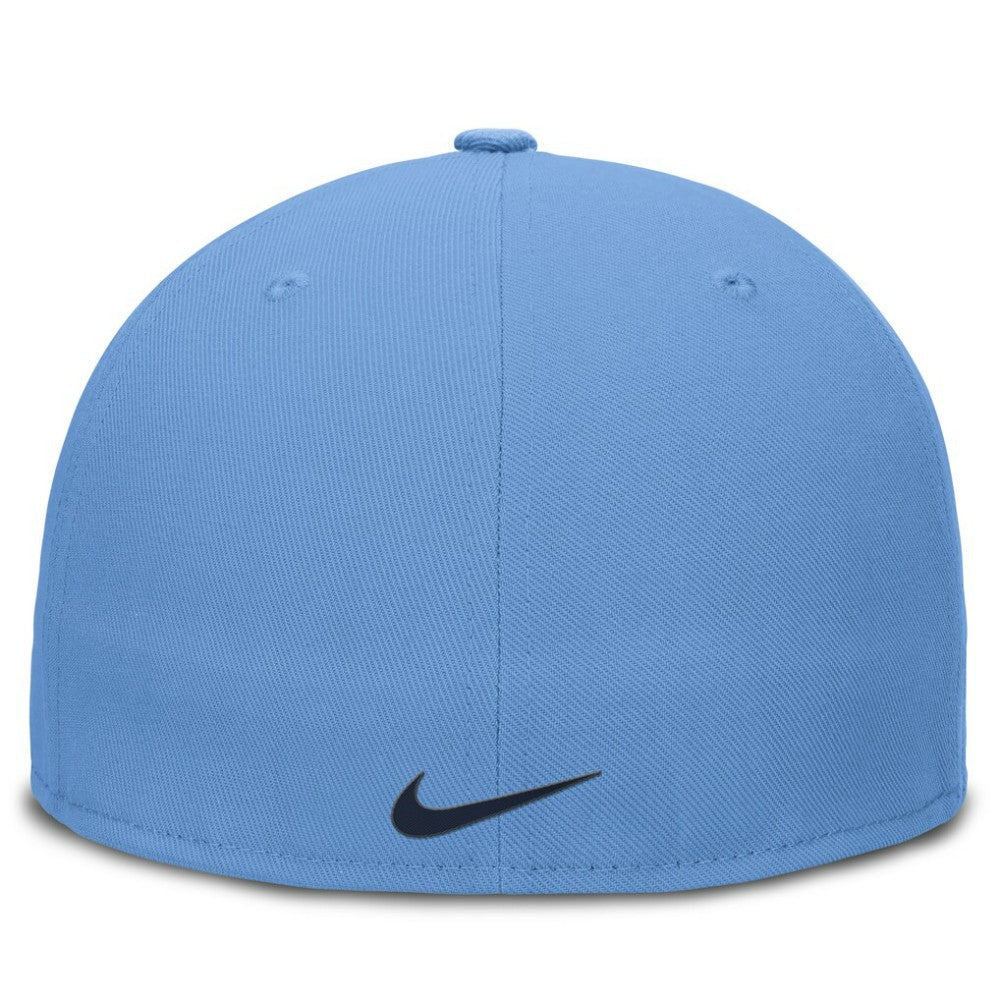 Tampa Bay Rays True Round Bill Performance Fitted Hat - Light Blue | Nike