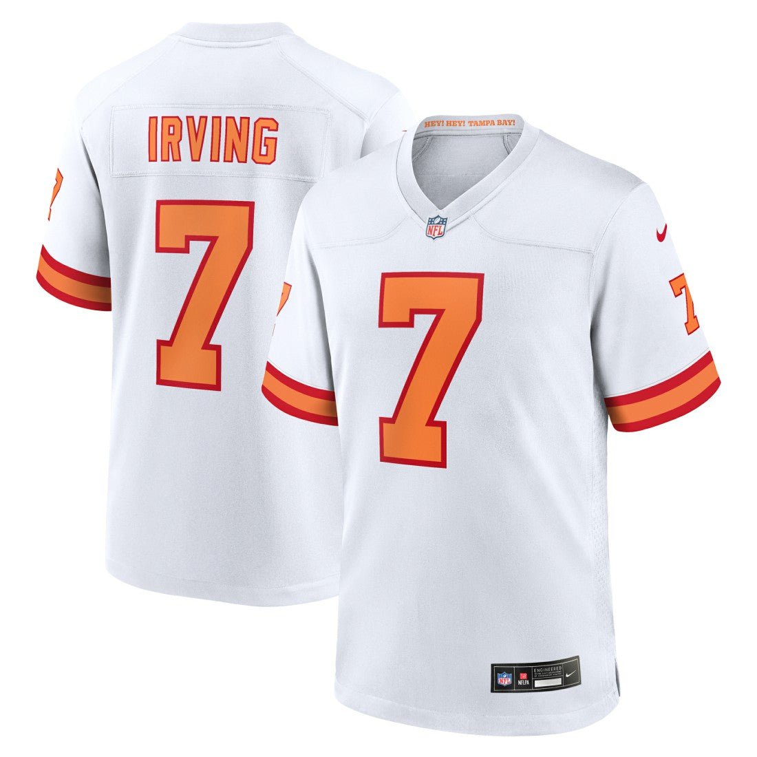 Bucky Irving '76 Tampa Bay Buccaneers Game Jersey - White | Nike discount
