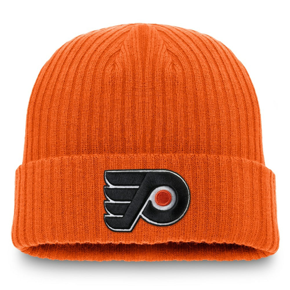 Philadelphia Flyers Fanatics Component Cuffed Knit Hat Orange