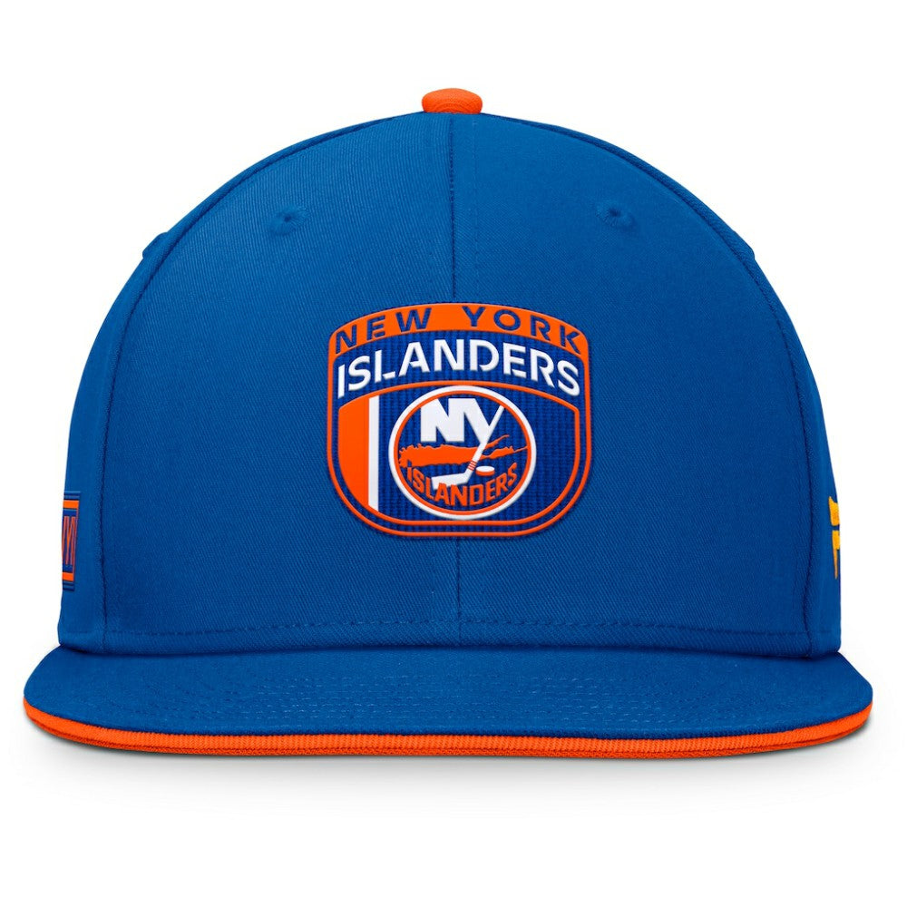 New York Islanders Fanatics Authentic Pro Draft Snapback Hat Royal