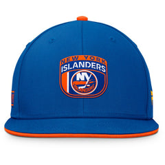 New York Islanders Fanatics Authentic Pro Draft Snapback Hat Royal