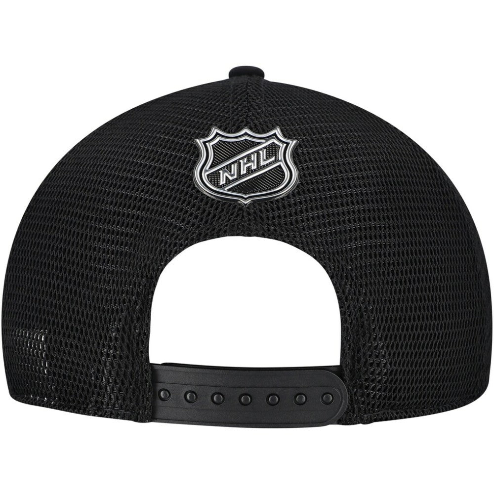 Vancouver Canucks Fanatics Military Appreciation Trucker Adjustable Hat Olive