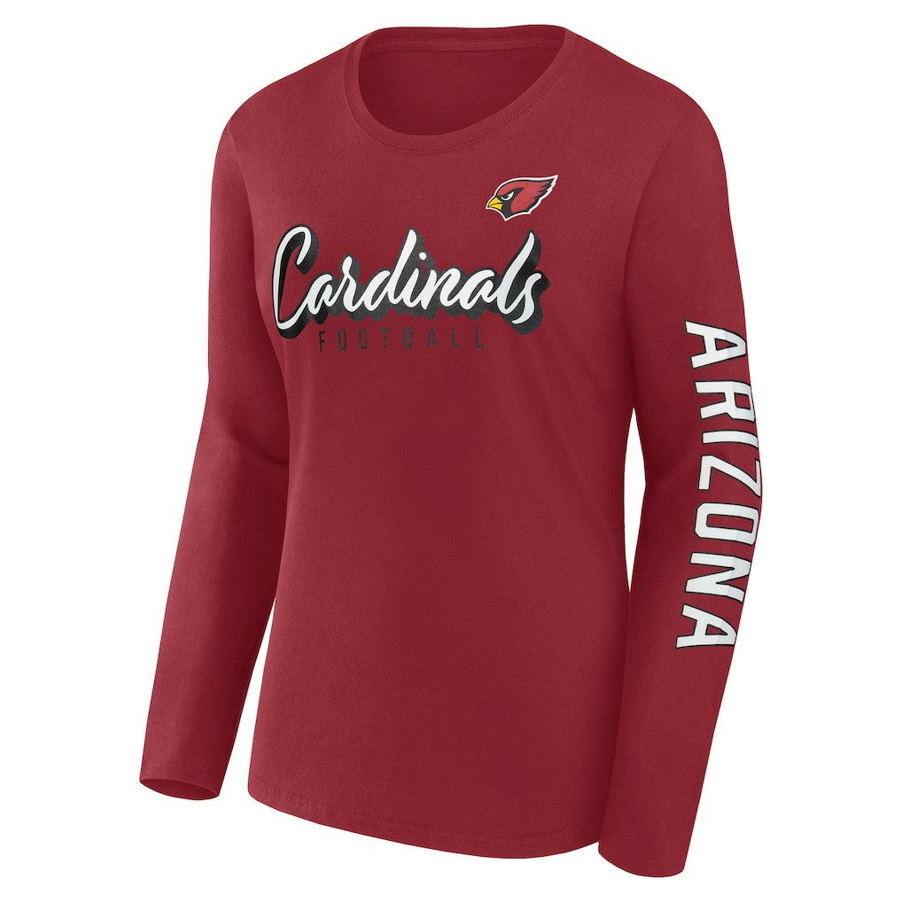 Arizona Cardinals Women's Cheerleader Long Sleeve T-Shirt - Cardinal online