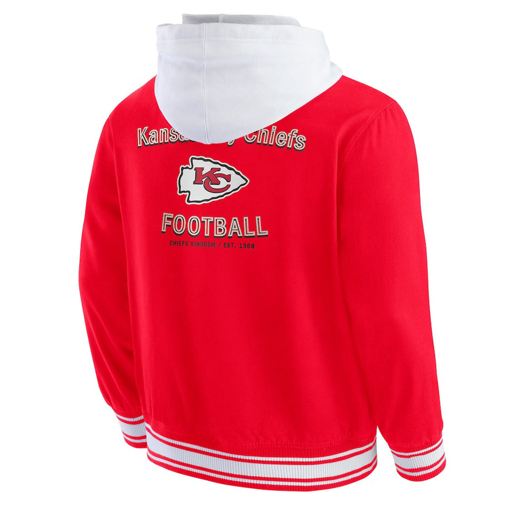 Kansas City Chiefs Darius Rucker Collection Full-Snap Hoodie Jacket - Red for sale