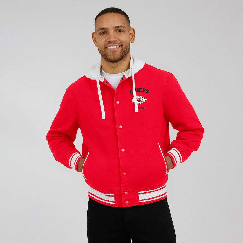 Kansas City Chiefs Darius Rucker Collection Full-Snap Hoodie Jacket - Red for sale