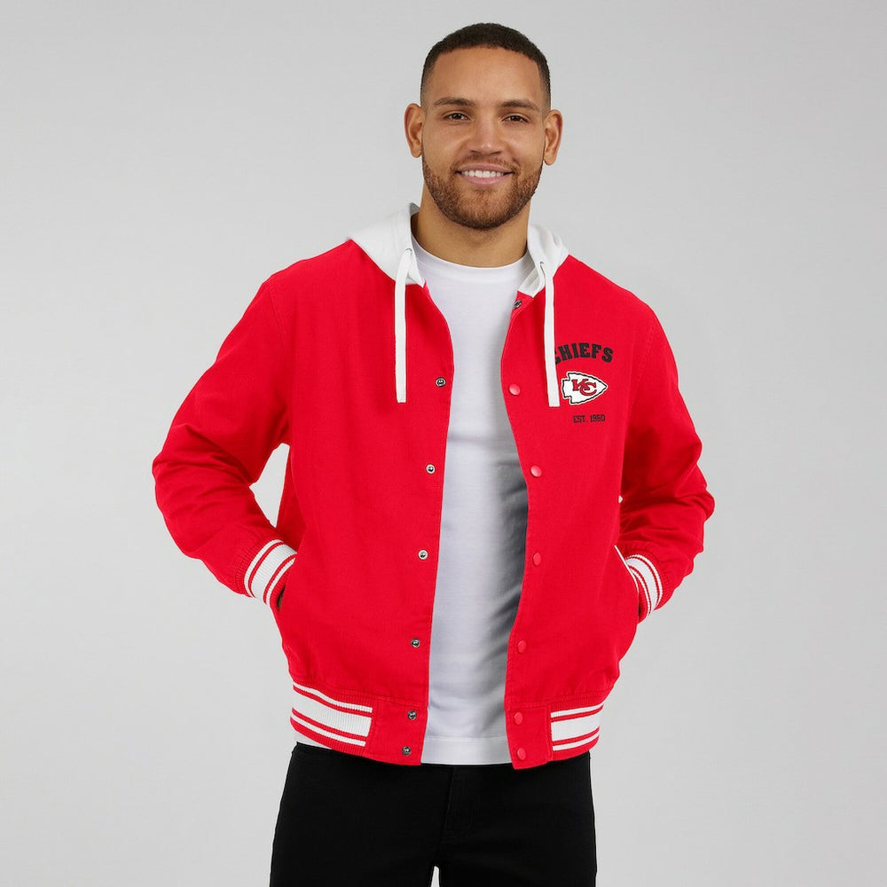 Kansas City Chiefs Darius Rucker Collection Full-Snap Hoodie Jacket - Red for sale