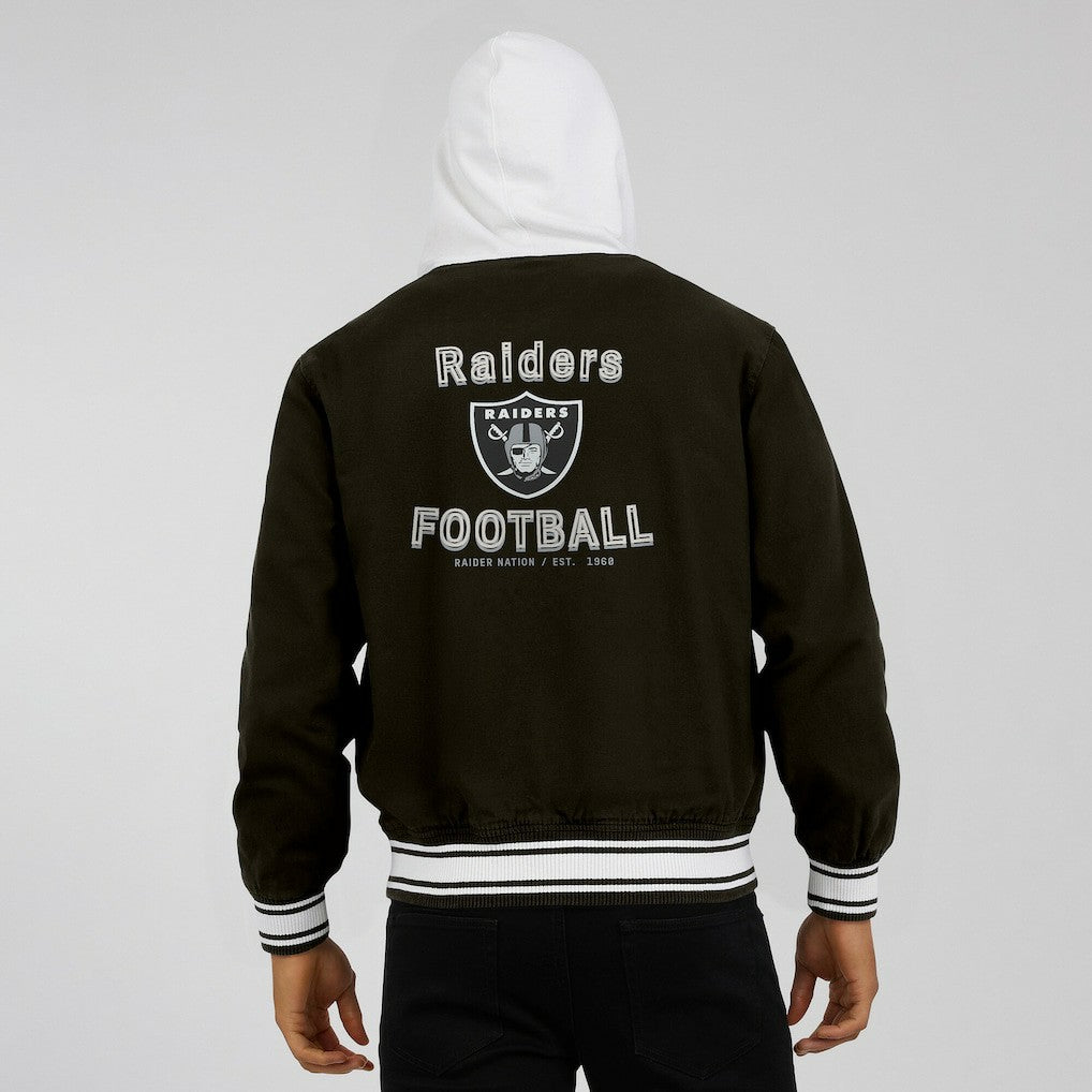 Las Vegas Raiders Darius Rucker Collection Full-Snap Hoodie Jacket - Black cheap