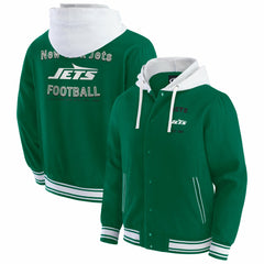 New York Jets Darius Rucker Collection Full-Snap Hoodie Jacket - Green online