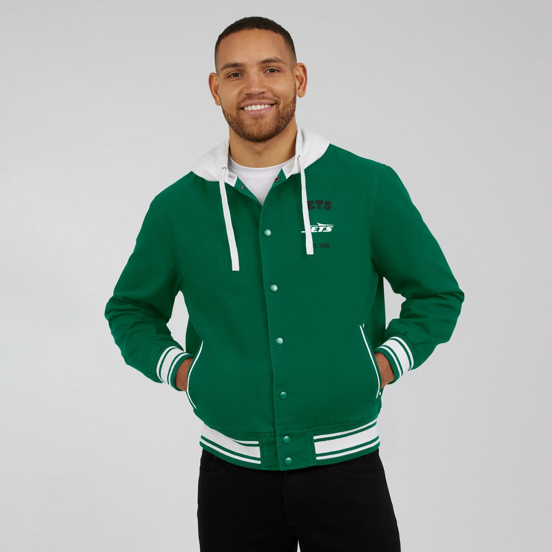 New York Jets Darius Rucker Collection Full-Snap Hoodie Jacket - Green online