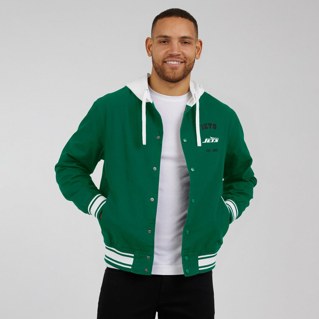 New York Jets Darius Rucker Collection Full-Snap Hoodie Jacket - Green online
