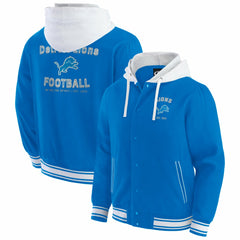 Detroit Lions Darius Rucker Collection Full-Snap Hoodie Jacket - Blue for sale