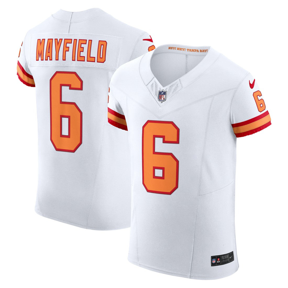 Baker Mayfield Tampa Bay Buccaneers The '76 Jersey Vapor F.U.S.E. Elite Jersey - White | Nike sale