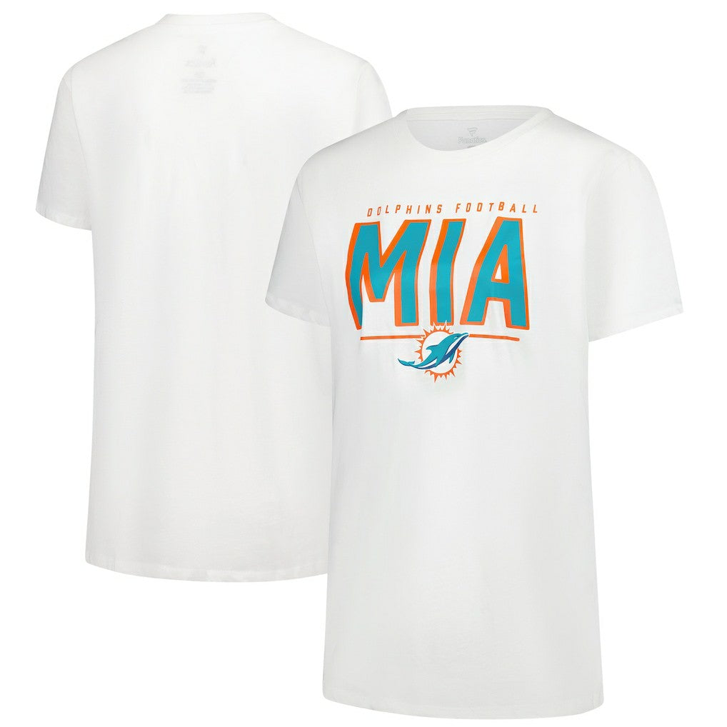 Miami Dolphins Women's Cheerleader T-Shirt - White cheap