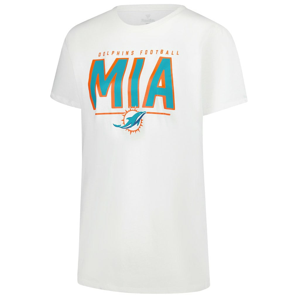 Miami Dolphins Women's Cheerleader T-Shirt - White cheap