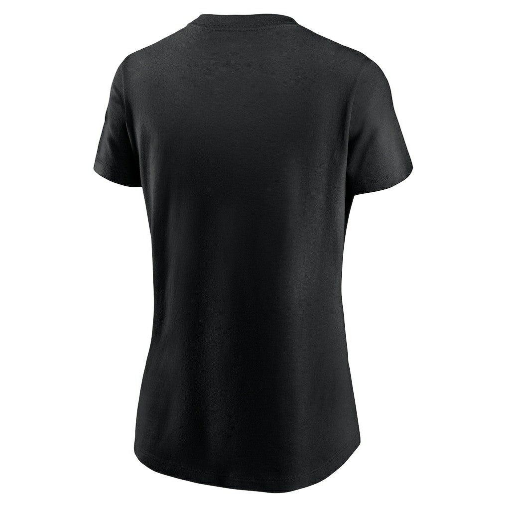 Las Vegas Raiders Women's Team City Roll T-Shirt - Black | Nike on sale