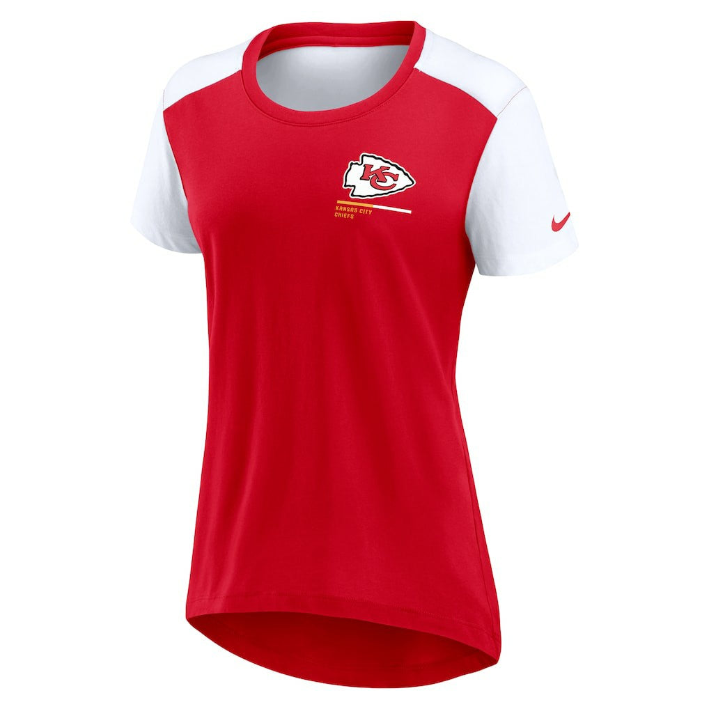 Kansas City Chiefs Women's Preferred Yoga Inspired Fashion Top - Red | Nike on sale