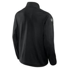 Calgary Flames Fanatics Authentic Pro Rink Quarter-Zip Top Black