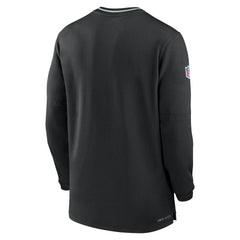 Las Vegas Raiders Coach Half-Zip Sweatshirt - Black | Nike sale