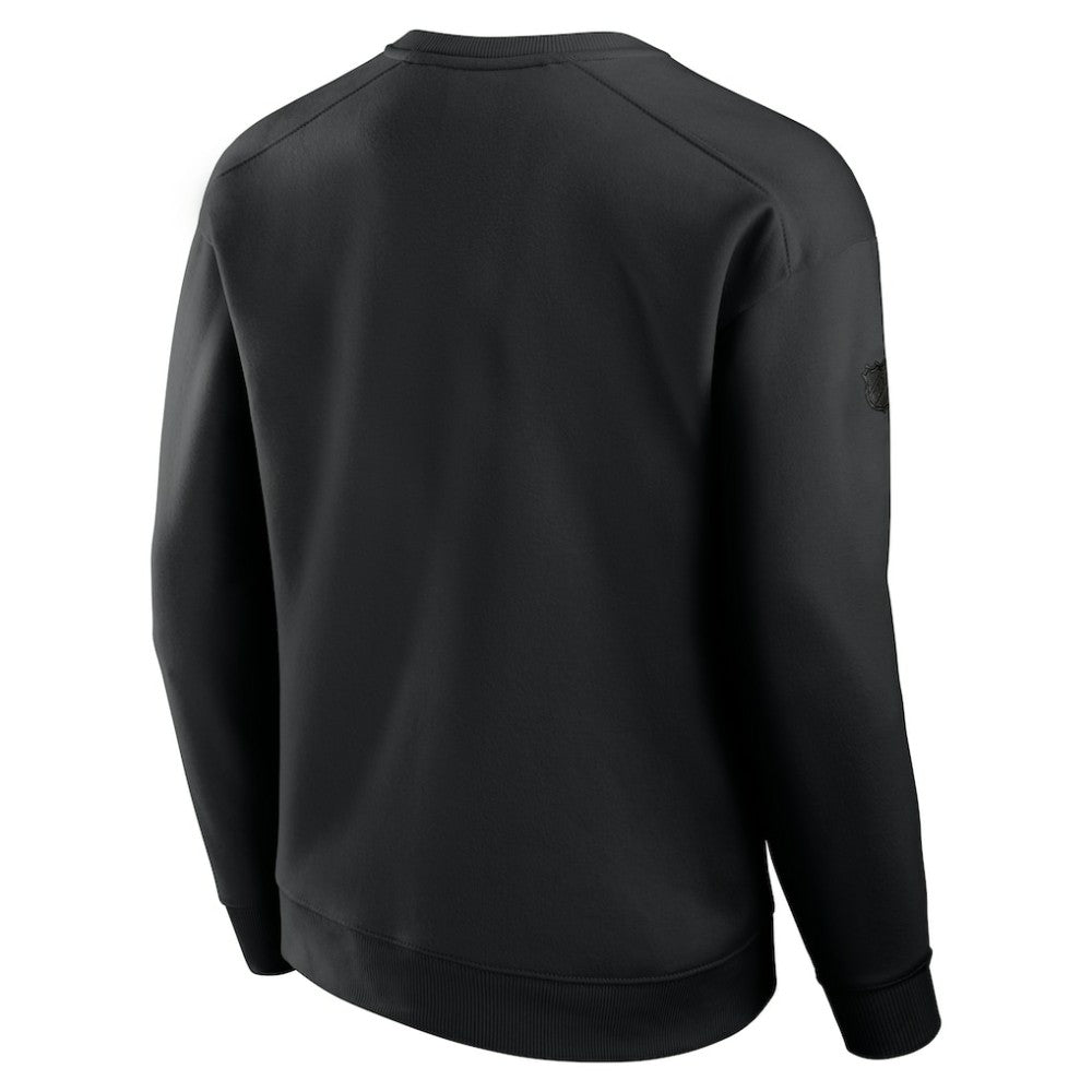 Seattle Kraken Fanatics Authentic Pro Road Fleece Sweatshirt Black